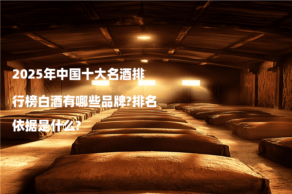 2025年中国十大名酒排行榜白酒有哪些品牌?排名依据是什么?