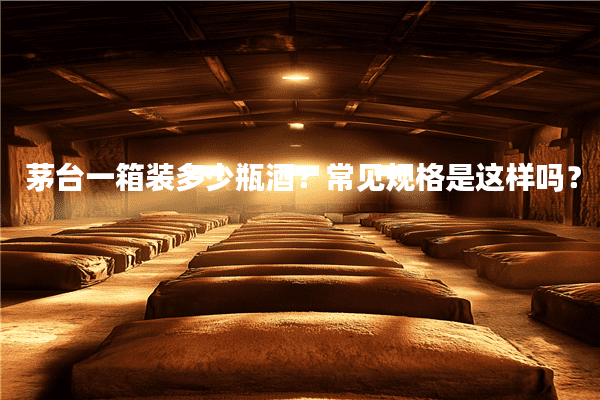 茅台一箱装多少瓶酒？常见规格是这样吗？