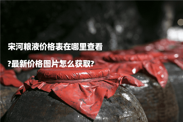 宋河粮液价格表在哪里查看?最新价格图片怎么获取?