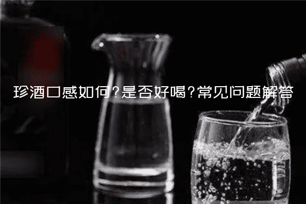 珍酒口感如何?是否好喝?常见问题解答