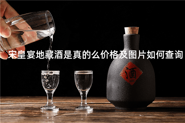 宋皇宴地藏酒是真的么价格及图片如何查询