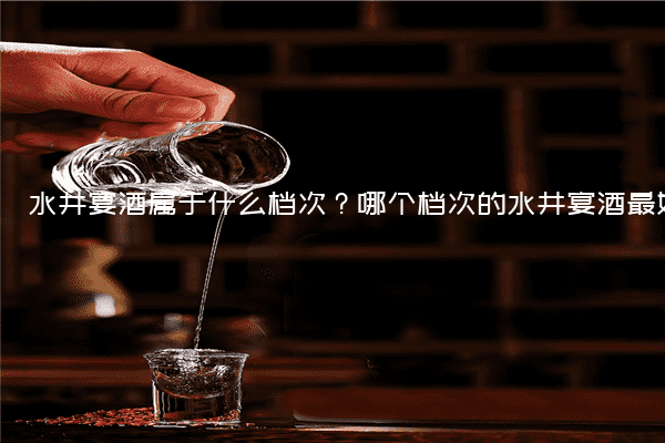 水井宴酒属于什么档次？哪个档次的水井宴酒最好