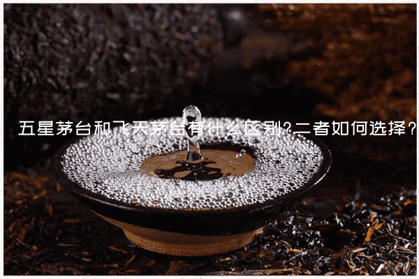 五星茅台和飞天茅台有什么区别?二者如何选择?