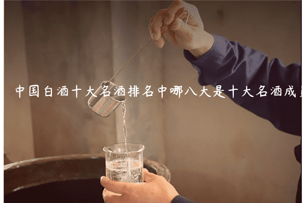 中国白酒十大名酒排名中哪八大是十大名酒成员