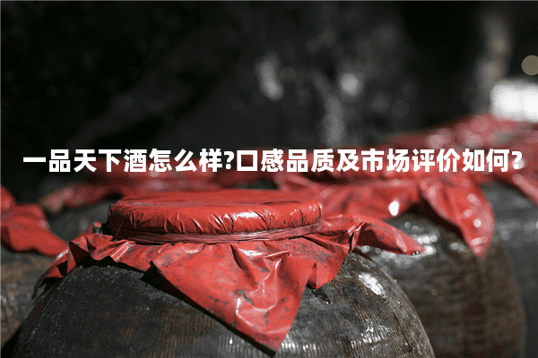 一品天下酒怎么样?口感品质及市场评价如何?