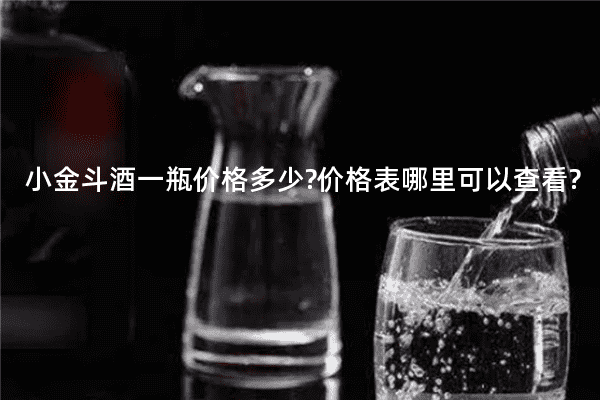 小金斗酒一瓶价格多少?价格表哪里可以查看?