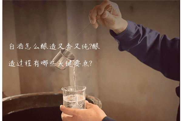 白酒怎么酿造又香又纯?酿造过程有哪些关键要点?