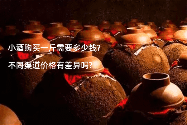 小酒购买一斤需要多少钱?不同渠道价格有差异吗?