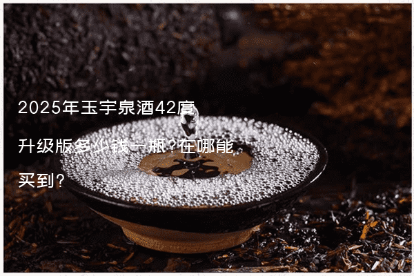2025年玉宇泉酒42度升级版多少钱一瓶?在哪能买到?