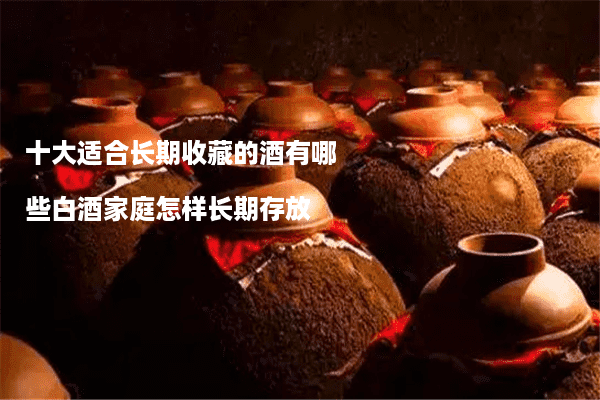十大适合长期收藏的酒有哪些白酒家庭怎样长期存放